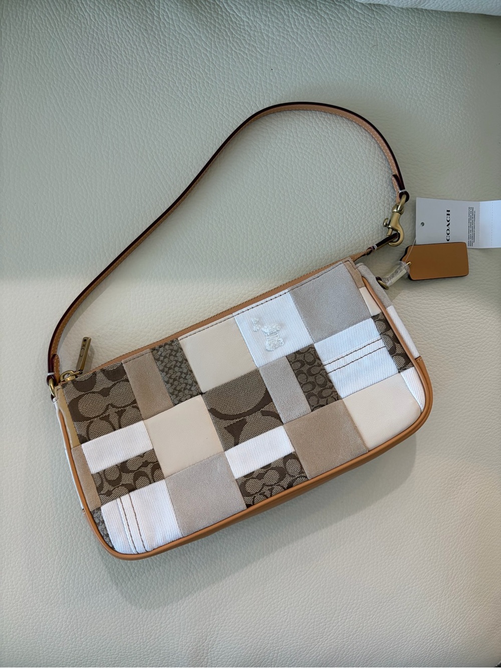 Coach Patchwork plaza 25 shoulder bag nwt